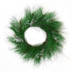 Венок Novogod‘ko СНЕГОВИЧОК d-15см без украшений (904475)