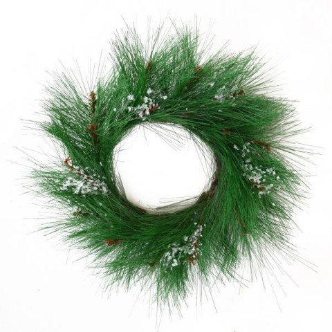 Венок Novogod‘ko СНЕГОВИЧОК d-15см без украшений (904475)