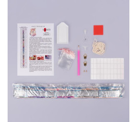 Алмазная мозаика SANTI Уэнсдэй Дуэль вслепую 40х50 см на подрамнике (954161)