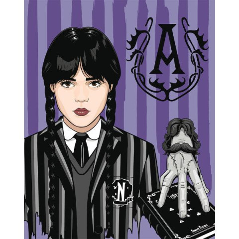 Картина за номерами ТМ SANTI Венздей Річ - частина сім‘ї 40x50 см (954417) арт: 954417-tp