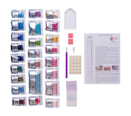 Алмазная мозаика SANTI Яркие подсолнухи, 40*50см на подрамнике ©juliatomesko_artist (954524)