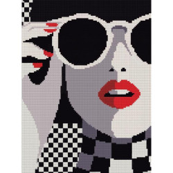 Алмазная мозаика SANTI Гламур 30*40см на подрамнике (954707)