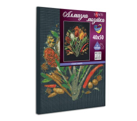 Алмазная мозаика SANTI Вкус специй 40*50см на подрамнике (954718)