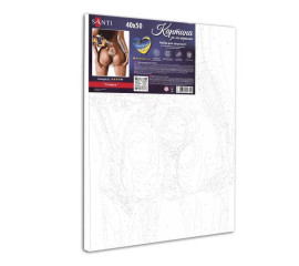 Картина за номерами Любов. Спокуса, 40х50 см, термопакет, SANTI (954724-tp)