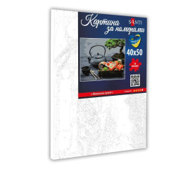 Картина по номерам Абстракция. Японская кухня, 40х50см, в термопакете, SANTI (954857-tp)