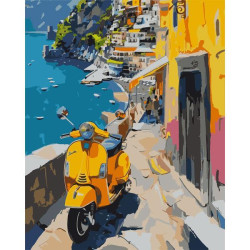 Картина за номерами SANTI Романтичне узбережжя 40х50 см (955748) арт: 955748-tp