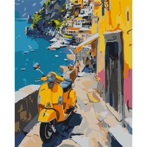 Картина по номерам SANTI Романтическое побережье 40х50 см (955748)