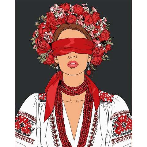 Картина за номерами SANTI 