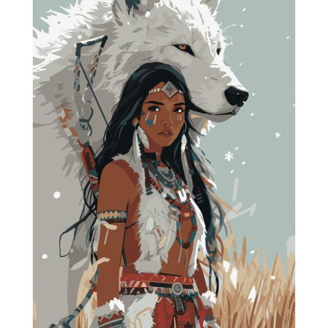 Картина за номерами SANTI 