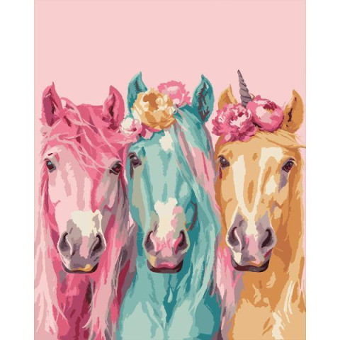 Картина за номерами SANTI 