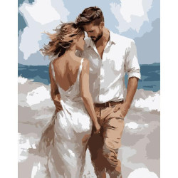 Картина за номерами SANTI Романтична пара 40х50 см (955770) арт: 955770-tp