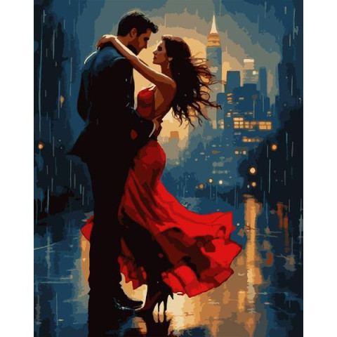 Картина за номерами SANTI Танці вночі 40х50 см (955772) арт: 955772-tp