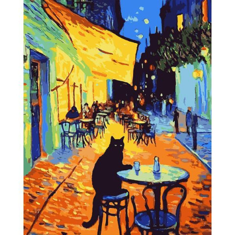 Картина по номерам SANTI Ван Кот 40х50 см (955776)