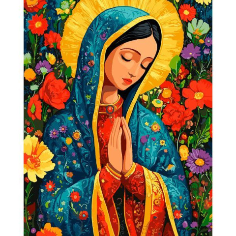 Картина по номерам SANTI Молитва сердца 40х50 см (955796)