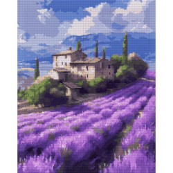Алмазная мозаика SANTI Прованс 40х50 см на подрамнике (956044)