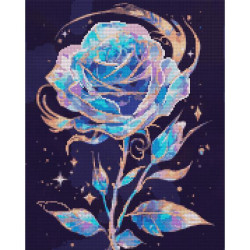 Алмазная мозаика SANTI Блестящая роза 40х50 см на подрамнике (956055)