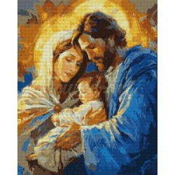 Алмазна мозаїка SANTI Святе сімейство 40х50 см на підрамнику (956069) арт: 956069-tp