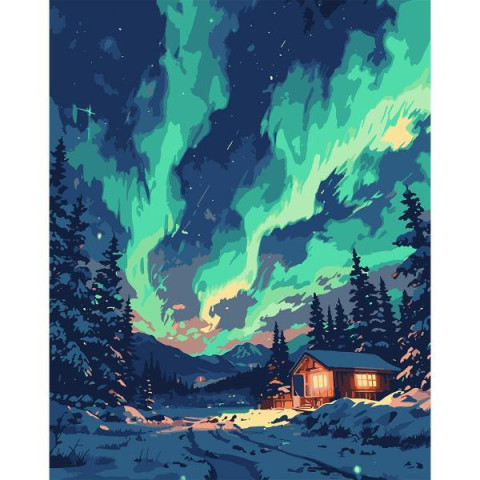 Картина за номерами SANTI 