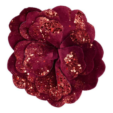 Троянда різдвяна Yes! Fun, d-12 см, червона (973596) арт: 973596-tp