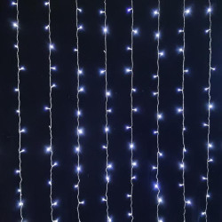 Електрогір. штора Novogod‘ko, 272 LED, холодний білий, 3*2,6 м, мерехтіння (973775) арт: 973775-tp