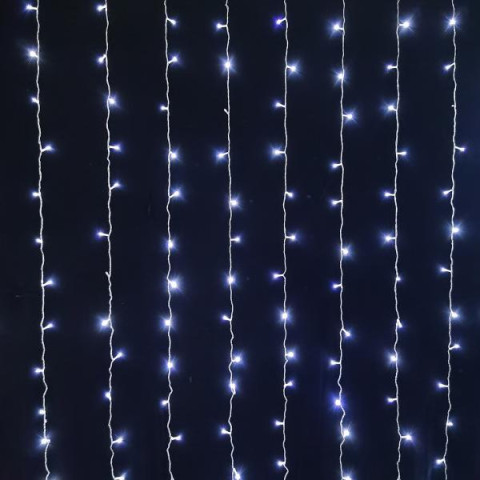 Електрогір. штора Novogod‘ko, 272 LED, холодний білий, 3*2,6 м, мерехтіння (973775) арт: 973775-tp