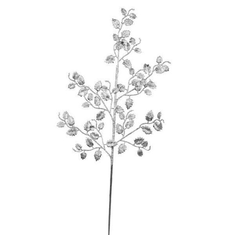 Ветка декоративная Yes! Fun 65 см, серебро,  глиттер (973866)