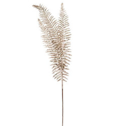 Ветка декоративная Yes! Fun "Папоротник" 83см, золото, глиттер (973873)