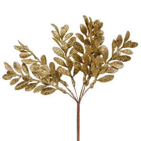 Ветка декоративная Yes! Fun 26см, золото, глиттер (973887)