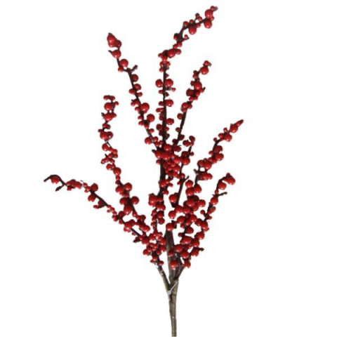 Ветка декоративная Yes! Fun с красными ягодами, 49см (973936)