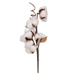 Ветка декоративная Yes! Fun "Хлопок" 30см (973939)