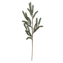 Гілка декоративна Yes! Fun хвойна з крижаними кристалами, 70см (973962) арт: 973962-tp