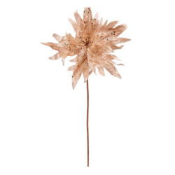 Квітка декоративна Novogod‘ko Хризантема, шампань, 24 см (973974) арт: 973974-tp
