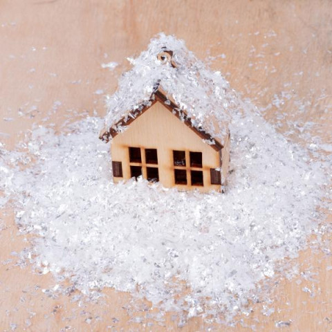 Снег искусственный Novogod‘ko, белый, искристый, 80 г (974172)