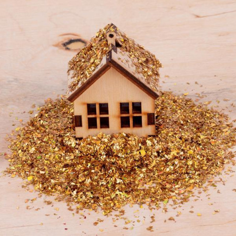 Снег искусственный Novogod‘ko, золотой, 80 г (974180)