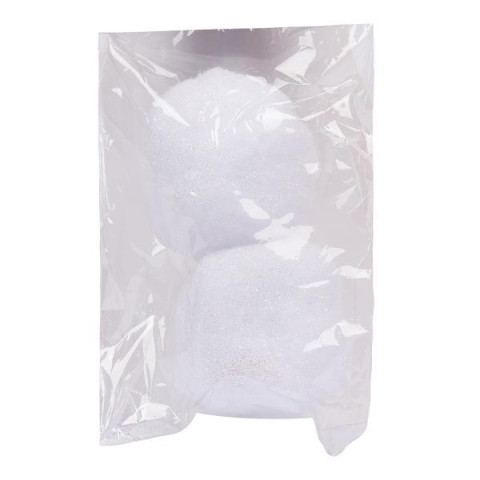 Набор снежков декоративных Novogod‘ko 10 см, 2 шт. (974196)