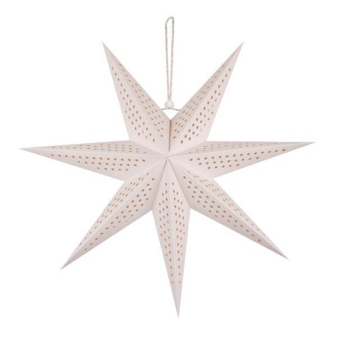 Зірка паперова Novogod‘ko, 3D, бiла, 45 см, LED (974218) арт: 974218-tp