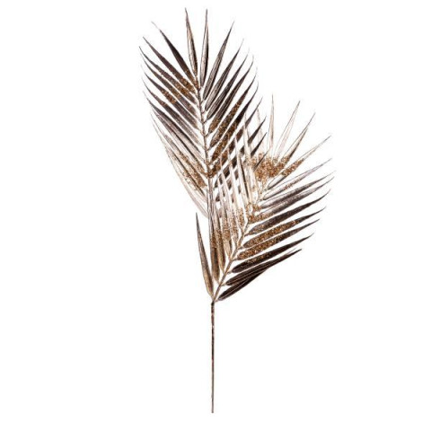 Гілка декоративна Yes! Fun "Пальма" 85см, золото, гліттер (974567)