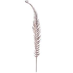 Ветка декоративная Yes! Fun "Перо Папоротника" 100см, розовое золото, глиттер (974589)