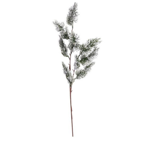 Гілка декоративна Yes! Fun хвойна 62см, засніжена (974606)