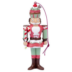Підвіска декоративна Novogod&lsquo;ko Пряничний Лускунчик, 10см (974616)