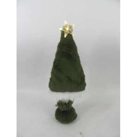 Декор Novogod&lsquo;ko "Ялина зелена", хутряна, 37см, LED (974630)