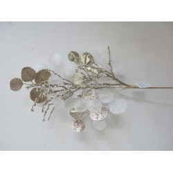 Гілка декоративна Yes!Fun золоті листочки, 76 см (974771) арт: 974771-tp