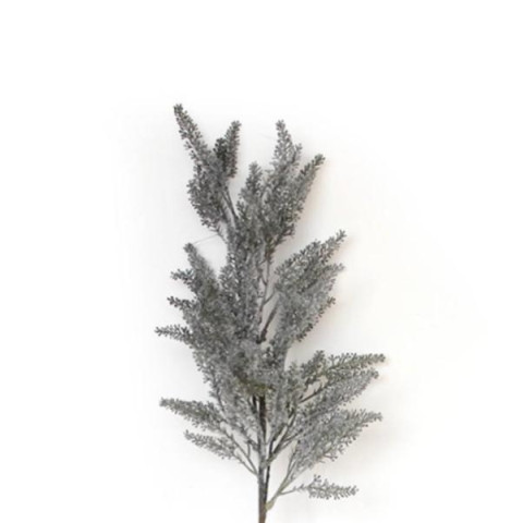 Ветка декоративная Yes! Fun Кедр зеленая, заснеженная, 87 см (974810)