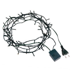 Електрогірлянда Yes! Fun Нитка 70 LED, жовта, 4,9 м, 8 режимів миготіння (974852) арт: 974852-tp