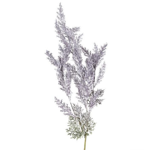 Ветка декоративная Yes! Fun раскидистая лиловая заснеженная 98 см (974902)