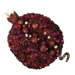 Украшение декоративное Yes! Fun Гранат 12см бордо (974961)