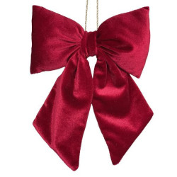 Украшение декоративное Yes! Fun Бант 24x18см бордо (974990)