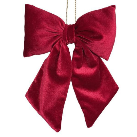 Украшение декоративное Yes! Fun Бант 24x18см бордо (974990)