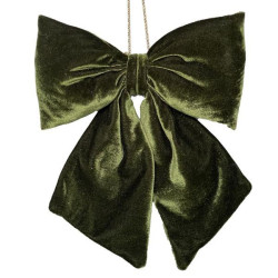 Украшение декоративное Yes! Fun Бант 32x25см темно-зеленый (974992)