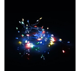 Електрогірлянда Yes! Fun Кластер на мідному дроті 50 LED різнокольоров 1м статич батарейки (975019) арт: 975019-tp